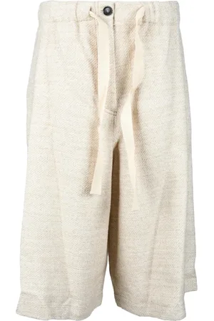 SEMICOUTURE Femme, Shorts, , Taille: 36 FR Pantalon Court en Mélange de Coton