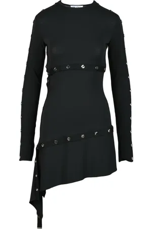 The Attico Femme, Robes, Noir, Taille: 38 FR Robe femme