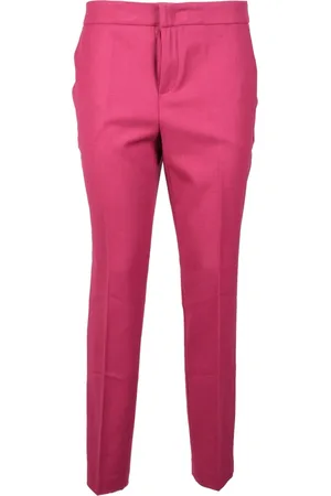 Twin-Set Femme, Pantalons, Rose, Taille: 42 FR Pantalon Élégant en Laine