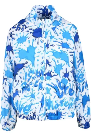 Moschino Femme, Vestes, Multicolore, Taille: 40 FR Veste en nylon