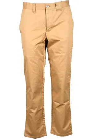 Burberry Homme, Pantalons, Brun, Taille: S Pantalon Cargo en Coton avec Fermeture Éclair