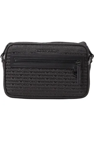 Emporio Armani Homme, Sacs, Noir, Taille: ONE Size Sac Bandoulière Élégant pour un Usage Quotidien