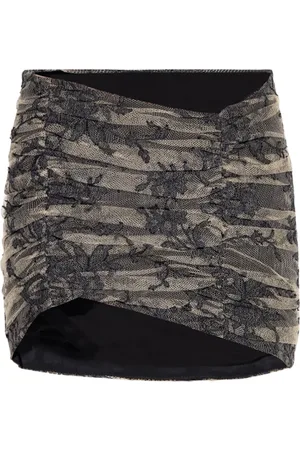 The Mannei Femme, Jupes, Gris, Taille: 42 FR Jupe asymétrique Calasis