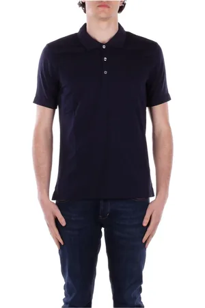 FAY Homme, Tops, Bleu, Taille: XL Polo avec logo et boutons