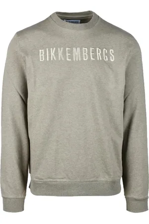 Bikkembergs Homme, Sweatshirts et sweats à capuche, Gris, Taille: S Maglia