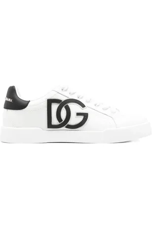 Dolce & Gabbana Femme, Chaussures, Blanc, Taille: 38 EU Baskets Blanches