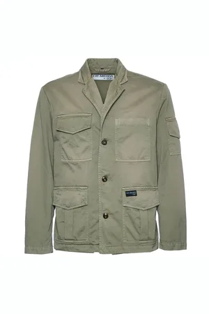 FAY Homme, Vestes, Vert, Taille: XL Veste de travail élégante avec poches