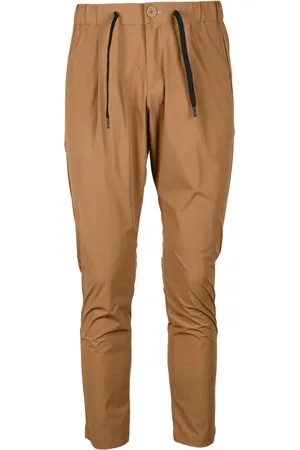 HERNO Homme, Pantalons, Brun, Taille: S Pantalon en tissu technique coupe confort
