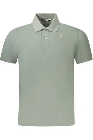 K-Way Homme, Tops, Vert, Taille: 2XL Polo en Coton Vert pour Homme