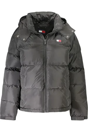 Tommy Hilfiger Femme, Vestes, Noir, Taille: 40 FR Veste & Manteau en Polyester Noir