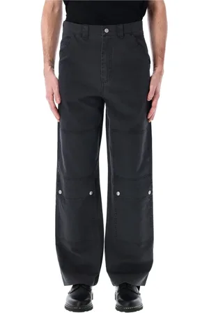 OAMC Homme, Jeans, Noir, Taille: L Pantalon cargo noir élégant