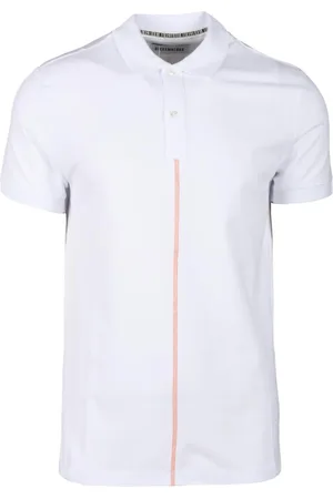 Bikkembergs Homme, Tops, Blanc, Taille: M Polo