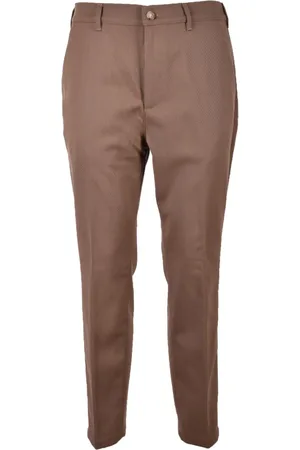 CRUNA Homme, Pantalons, Brun, Taille: L Pantalon Élégant en Laine
