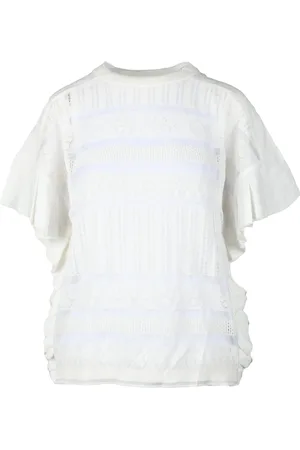 BALLANTYNE Femme, Pulls, Blanc, Taille: 40 FR Maglia