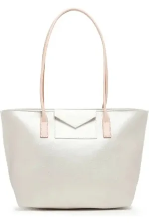 Lancaster Femme, Sacs, Rose, Taille: ONE Size Sac épaule zippé Maya Blanc-Rose
