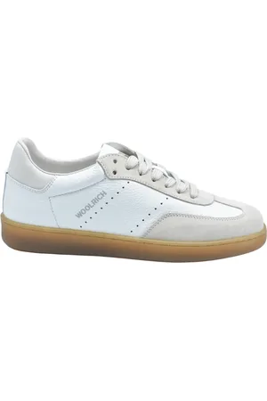 Woolrich Femme, Chaussures, Multicolore, Taille: 38 EU Baskets Crema Bianco