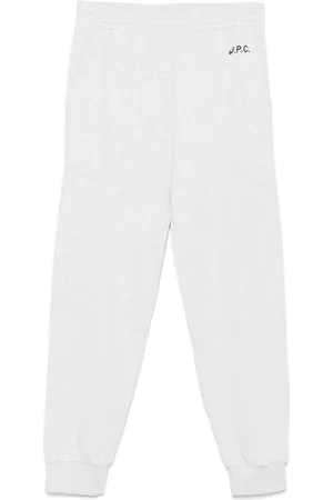 A.P.C. Homme, Pantalons, Gris, Taille: S Shorts Gris à Cordon de Serrage Élastique