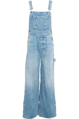 Cycle Femme, Combinaisons et Ensembles, Bleu, Taille: 40 FR Salopette Denim Bleue Overall