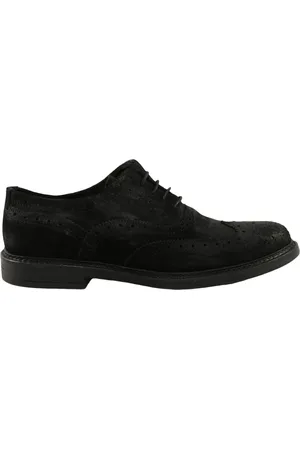 D.A. Daniele Alessandrini Homme, Chaussures, Noir, Taille: 44 EU Chaussures Grises en Daim à Lacets