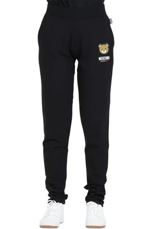 Moschino Femme, Pantalons, Noir, Taille: 36 FR Coton Élasthanne Combinaison