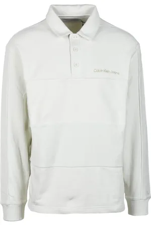 Calvin Klein Homme, Tops, Bleu, Taille: M Sweat en Coton