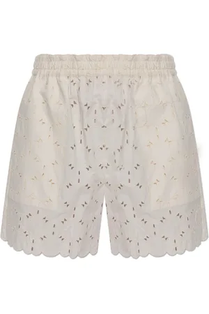 Moncler Femme, Shorts, , Taille: 36 FR Shorts avec découpes en dentelle