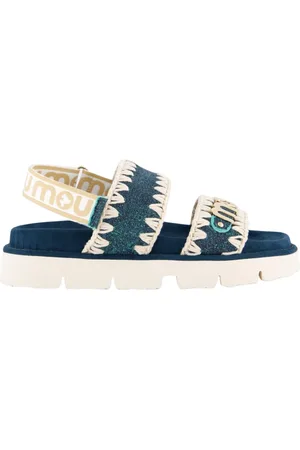 Mou Femme, Chaussures, Vert, Taille: 40 EU Sandale Bio avec Bride Arrière