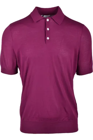 BALLANTYNE Homme, Tops, Violet, Taille: L Polo en coton