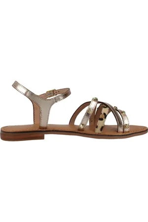 Geox Femme, Chaussures, Jaune, Taille: 40 EU Sandales plates pour femmes
