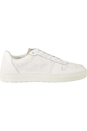 Vivienne Westwood Femme, Chaussures, Blanc, Taille: 39 EU Baskets en Cuir - Semelle en Caoutchouc Modèle