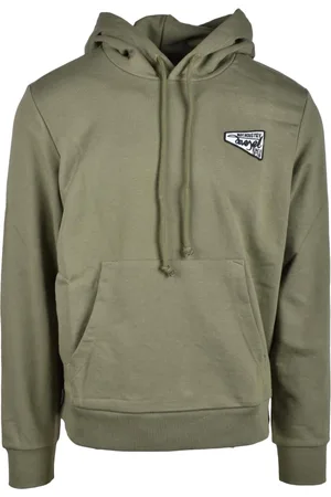 Diesel Homme, Sweatshirts et sweats à capuche, Vert, Taille: L Haut Tricoté en Mélange Coton