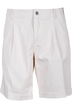 Bikkembergs Homme, Shorts, Blanc, Taille: M Shorts Bermuda en coton élasthanne