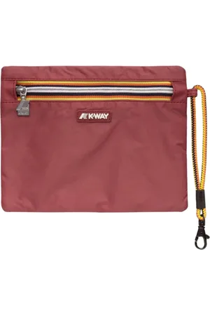 K-Way Unisex, Sacs, Rouge, Taille: ONE Size Essentiel Pochette à Zip Multicolore
