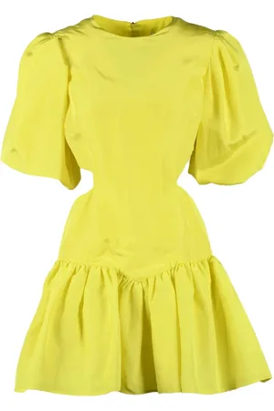 Msgm Femme, Robes, Jaune, Taille: 36 FR Robe femme