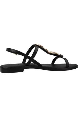 Geox Femme, Chaussures, Noir, Taille: 38 EU Sandales plates pour femmes