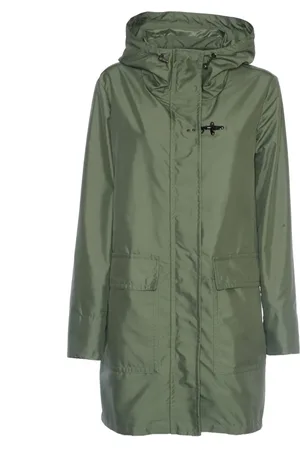 FAY Femme, Vestes, Vert, Taille: 42 FR Parka imperméable pour femmes