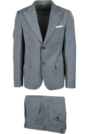 D.A. Daniele Alessandrini Homme, Costumes, Gris, Taille: S Costume pour hommes