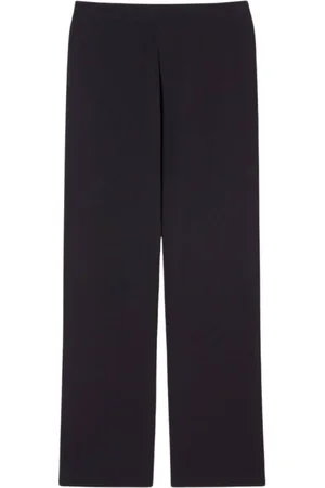 Persona by Marina Rinaldi Femme, Pantalons, Bleu, Taille: 38 FR Pantalon Élégant Bleu en Mélange de Viscose
