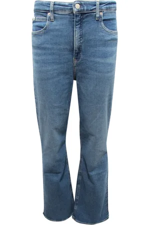 Calvin Klein Femme, Jeans, Bleu, Taille: W24 Jean Slim Bootcut Taille Haute