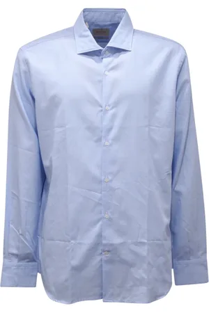 BROOKSFIELD Homme, Chemises, Bleu, Taille: L Chemise Slim Fit Italienne Bleue/Blanche