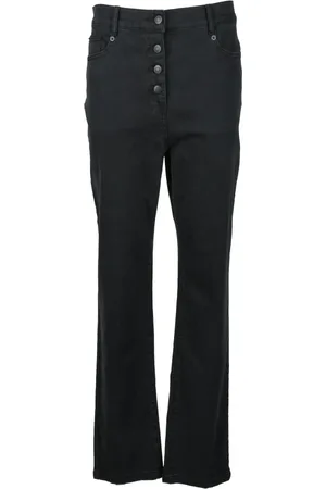 Twin-Set Femme, Jeans, Noir, Taille: W28 Jean Attitude Décontractée