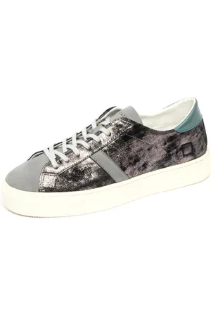D.A.T.E. Femme, Chaussures, Gris, Taille: 40 EU Stardust Chaussure en Cuir
