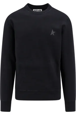 Golden Goose Homme, Sweatshirts et sweats à capuche, Noir, Taille: 2XL Pull Noir Regular Fit Fabriqué en Italie