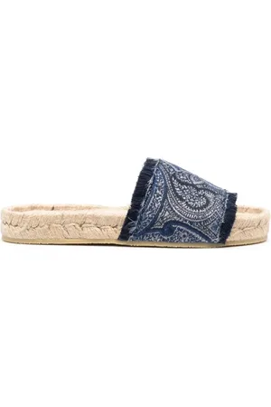 Etro Femme, Chaussures, Bleu, Taille: 36 EU Mules