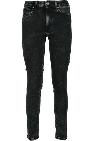 Dondup Femme, Jeans, Noir, Taille: W27 Jean stretch avec mélange coton bio
