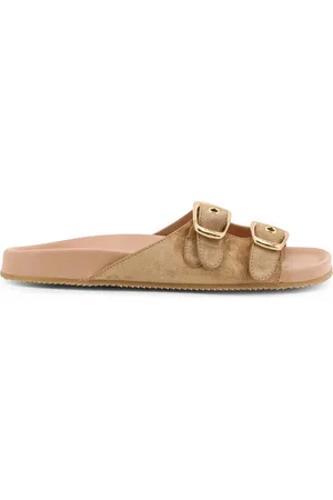 Chloé Femme, Chaussures, , Taille: 38 EU Sandales en daim avec boucles