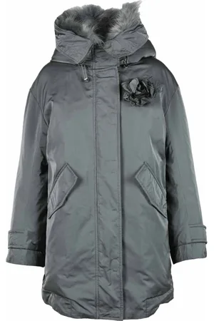 ERMANNO SCERVINO Femme, Vestes, Gris, Taille: 38 FR Veste d`hiver