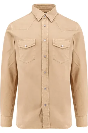 Tom Ford Homme, Chemises, , Taille: M Chemise en Coton Italien