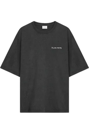 Filling pieces Femme, Tops, Noir, Taille: 42 FR T-shirt Vintage Noir Boxy