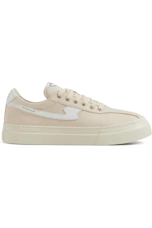S.W.C. Stepney Workers Club Homme, Chaussures, , Taille: 44 EU Baskets Toile Blanc- Cupsole
